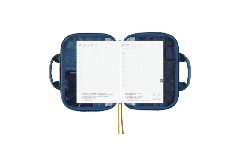 Hobonichi Techo Original A6 Cover_ POTR_ Stride (Peacock Blue) NOTEKA (10).jpg