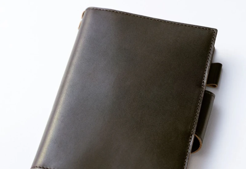 Hobonichi Techo Original A6 Cover_ Arts&Science_ Wax Coating Kip NOTEKA (6).jpg