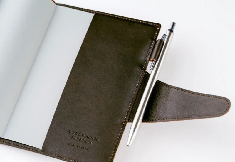 Hobonichi Techo Original A6 Cover_ Arts&Science_ Wax Coating Kip NOTEKA (8).jpg