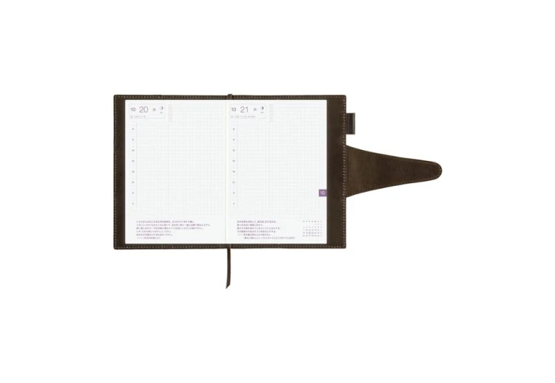 Hobonichi Techo Original A6 Cover_ Arts&Science_ Wax Coating Kip NOTEKA (10).jpg