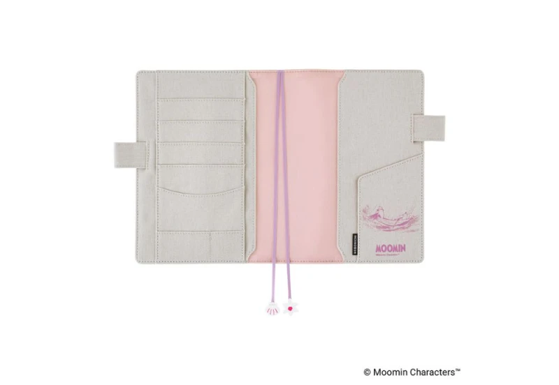 Hobonichi Techo Cousin A5 Cover Moomin_ My Yard (Pink Gray) NOTEKA (4).jpg