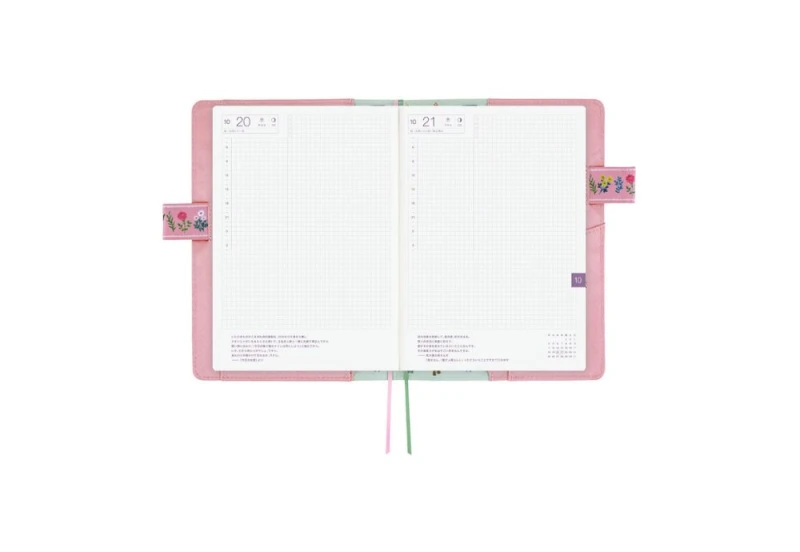 Hobonichi Techo Cousin A5 Cover Yumi Kitagishi_ White Cat Village NOTEKA (7).jpg