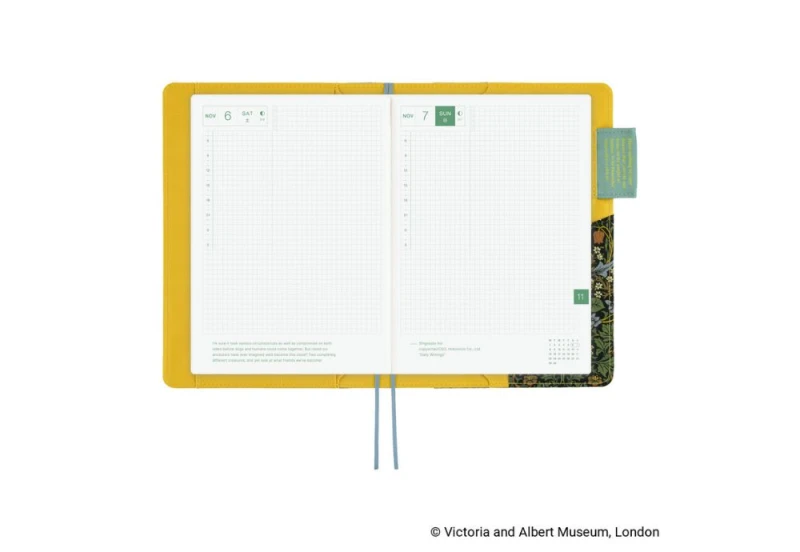 Hobonichi Techo Cousin A5 Cover V&A Series_ Blackthorn NOTEKA (6).jpg