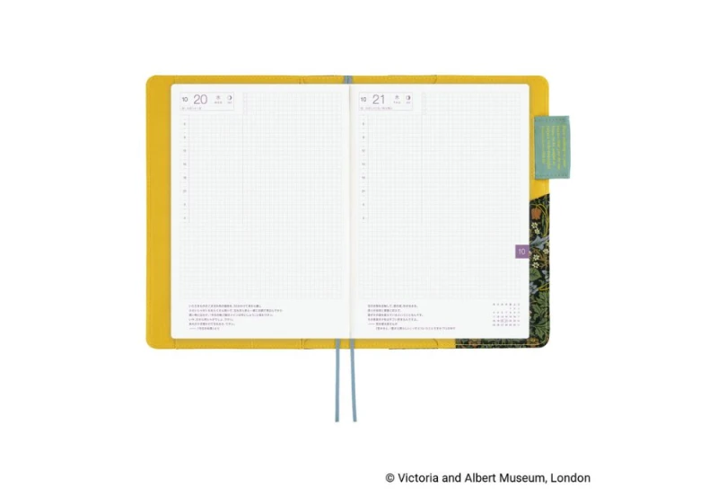 Hobonichi Techo Cousin A5 Cover V&A Series_ Blackthorn NOTEKA (7).jpg