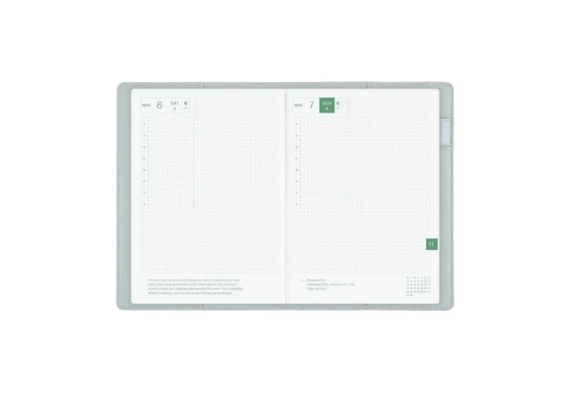 Hobonichi Techo Original A5 Cover Only is Not Lonely (Ramune) NOTEKA (8).jpg