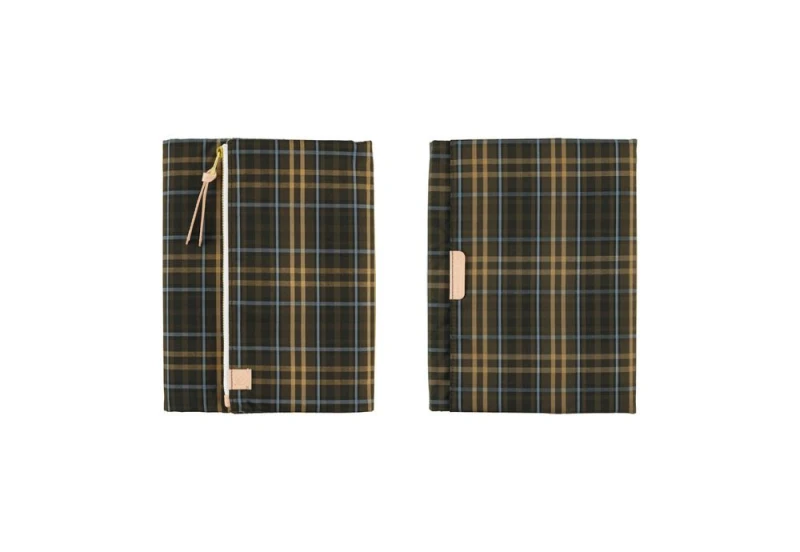 Hobonichi Techo Cousin A5 Cover Tragen_ Bitter Plaid NOTEKA (5).jpg
