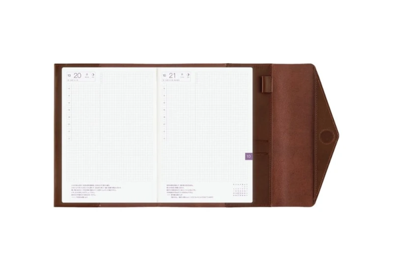 Hobonichi Techo Cousin A5 Cover Glow_ Chianti NOTEKA (8).jpg