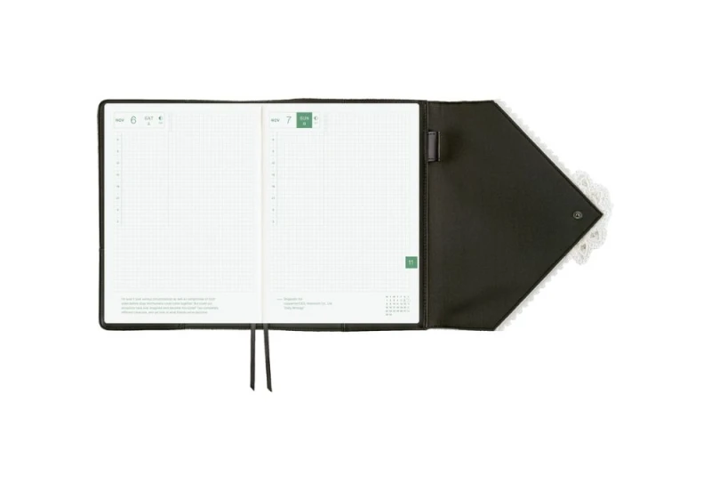 Hobonichi Techo Cousin A5 Cover tanakadaisuke_ White Handkerchief Diary NOTEKA (7).jpg