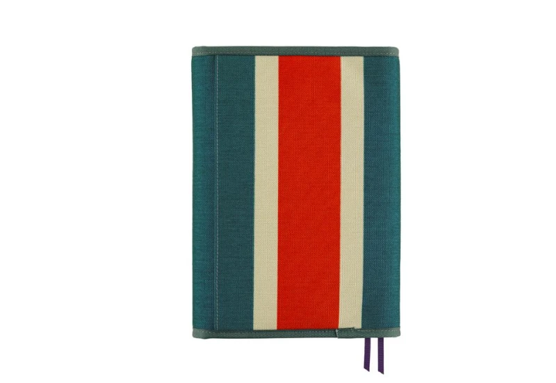 Hobonichi Techo Cousin A5 Cover Natal Design_ Hello New Day! (Retro Stripe) NOTEKA (2).jpg