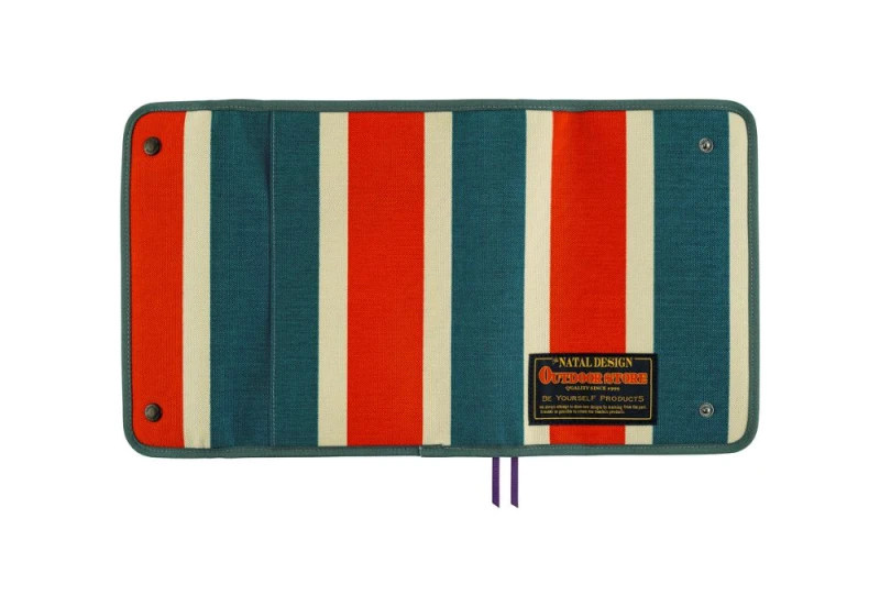 Hobonichi Techo Cousin A5 Cover Natal Design_ Hello New Day! (Retro Stripe) NOTEKA (3).jpg