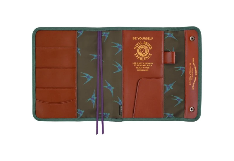 Hobonichi Techo Cousin A5 Cover Natal Design_ Hello New Day! (Retro Stripe) NOTEKA (4).jpg