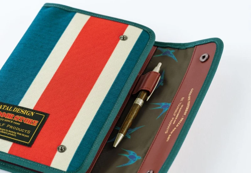 Hobonichi Techo Cousin A5 Cover Natal Design_ Hello New Day! (Retro Stripe) NOTEKA (9).jpg