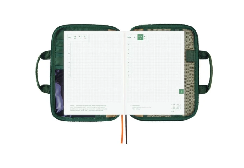 Hobonichi Techo Cousin A5 Cover_  POTR_ Stride (Evergreen) NOTEKA (9).jpg