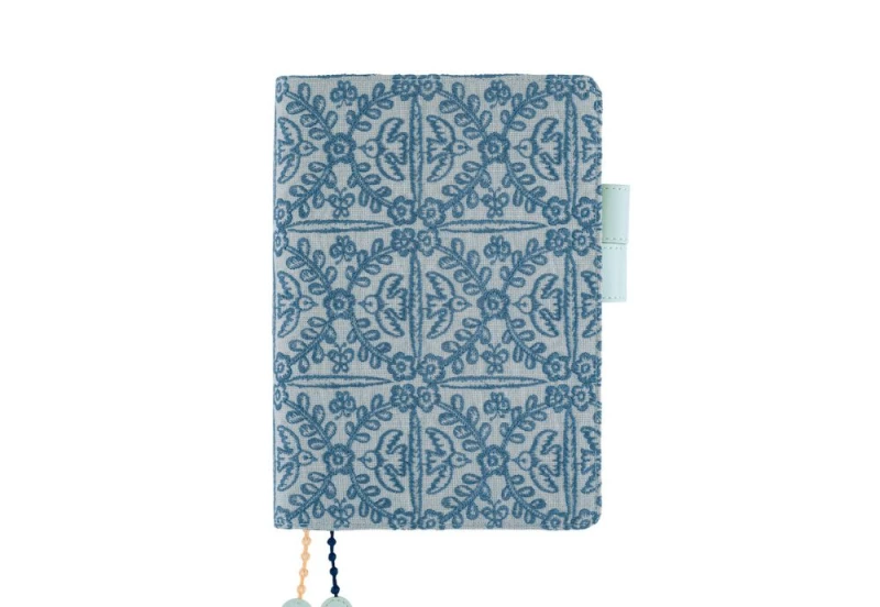 Hobonichi Techo Cousin A5 Cover mina perhonen_ felice (blue) NOTEKA.jpg