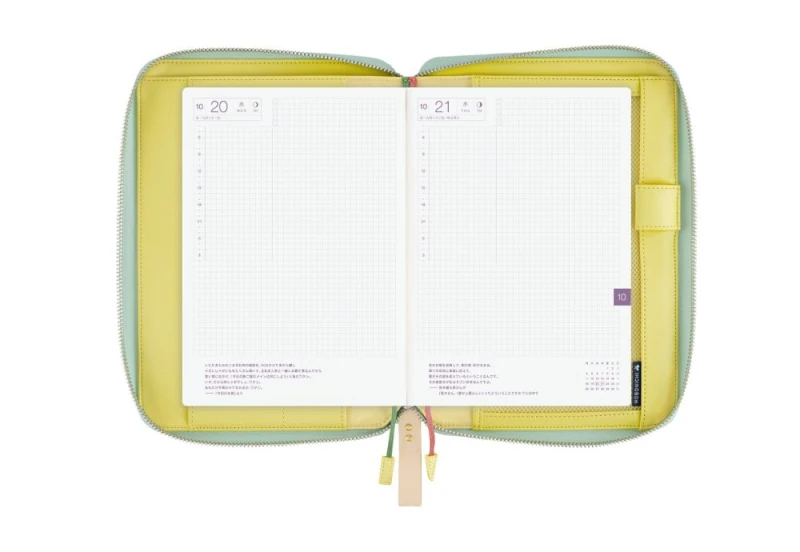 Hobonichi Techo Cousin A5 Cover mina perhonen_ glass flower (Pink Mix) NOTEKA (7).jpg