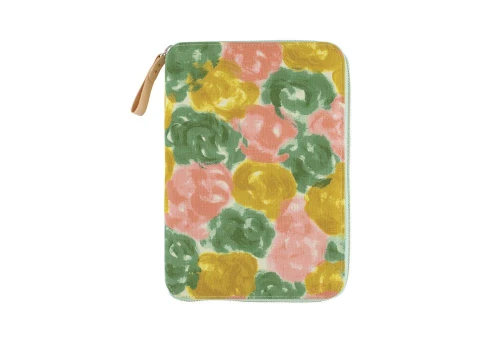 Hobonichi Techo Cousin A5 Cover: mina perhonen: glass flower (Pink Mix) - okładka
