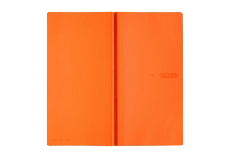 Hobonichi Techo Weeks MEGA 2027 Sneaker_ Mandarin Orange NOTEKA (3).jpg