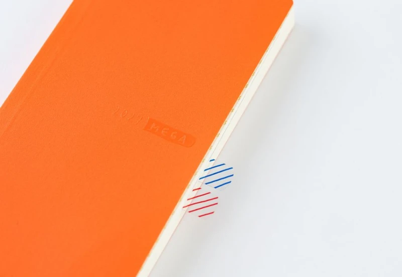 Hobonichi Techo Weeks MEGA 2027 Sneaker_ Mandarin Orange NOTEKA (9).jpg