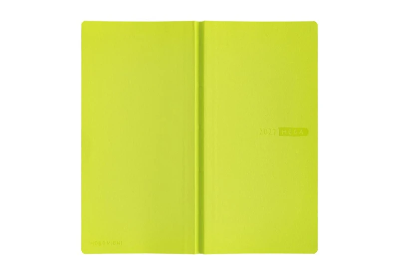 Hobonichi Techo Weeks MEGA 2027 Sneaker_ Lime Green NOTEKA (3).jpg