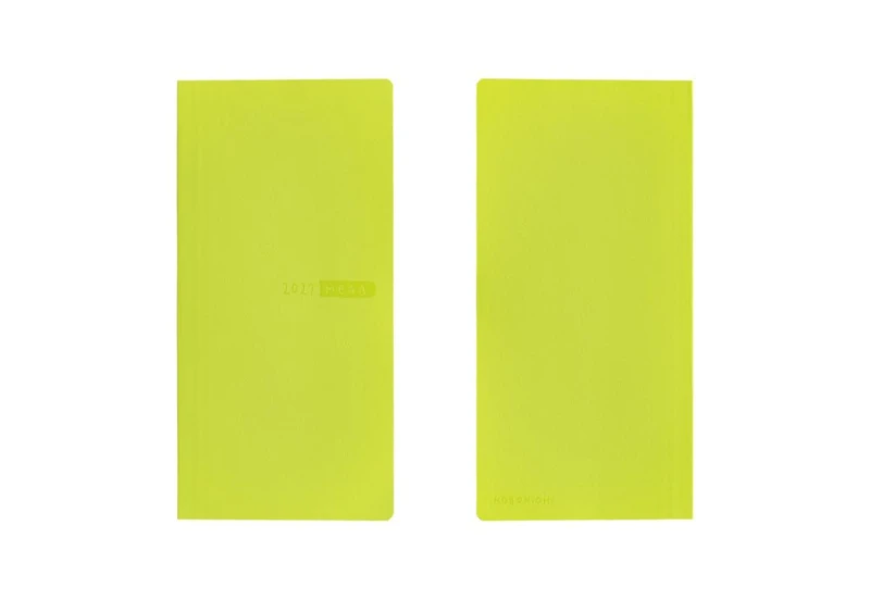 Hobonichi Techo Weeks MEGA 2027 Sneaker_ Lime Green NOTEKA (7).jpg