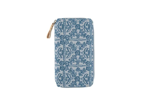 Hobonichi Techo Weeks Cover: mina perhonen: felice (Blue) - okładka