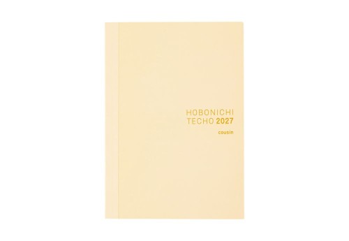 Hobonichi Techo Cousin A5 2027 - kalendarz dzienny ENG _ Jan Start _ Mon Start NOTEKA.jpg