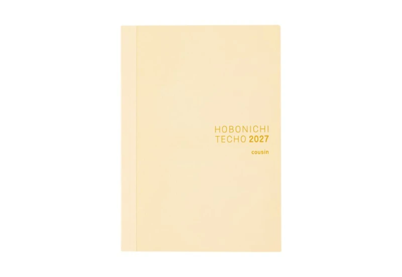 Hobonichi Techo Cousin A5 2027 - kalendarz dzienny ENG _ Jan Start _ Mon Start NOTEKA.jpg