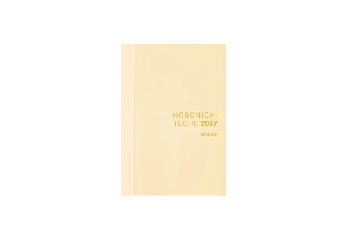 Hobonichi Techo Original A6 2027 - kalendarz dzienny ENG / Jan Start / Mon Start