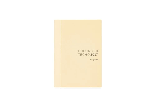 Hobonichi Techo Original A6 2027 - kalendarz dzienny JP / Jan Start / Mon Start