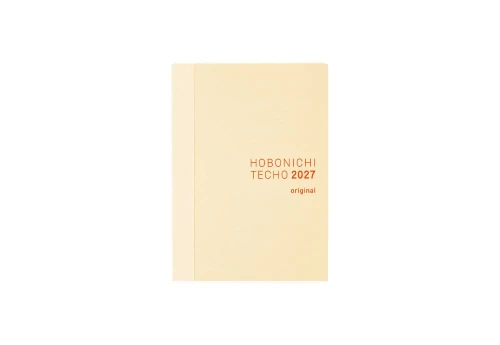 Hobonichi Techo Original A6 2027 - kalendarz dzienny JP / Jan Start / Sun Start