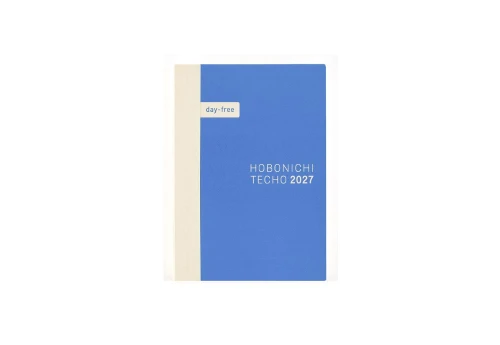 Hobonichi Techo Day-Free A6 2027 - kalendarz miesięczny JP / Jan Start / Mon Start