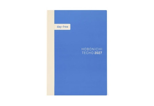 Hobonichi Techo Day-Free A5 2027 - kalendarz miesięczny JP / Jan Start / Mon Start