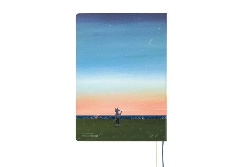 Hobonichi Techo HON A5 2027 Hiroko Kubota_ String Telephone Until the Moon is Full NOTEKA (2).jpg