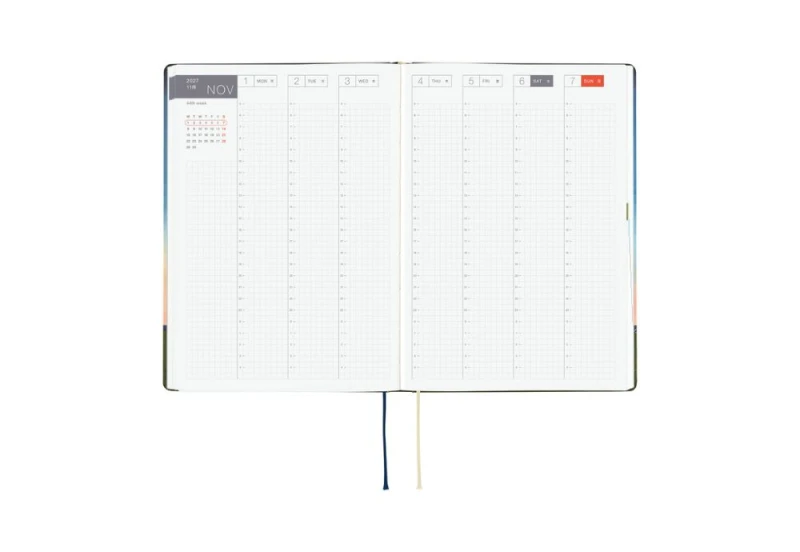 Hobonichi Techo HON A5 2027 Hiroko Kubota_ String Telephone Until the Moon is Full NOTEKA (7).jpg