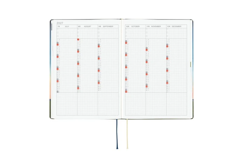 Hobonichi Techo HON A5 2027 Hiroko Kubota_ String Telephone Until the Moon is Full NOTEKA (8).jpg