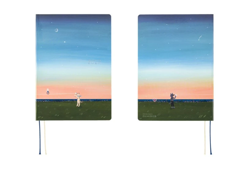 Hobonichi Techo HON A5 2027 Hiroko Kubota_ String Telephone Until the Moon is Full NOTEKA (9).jpg