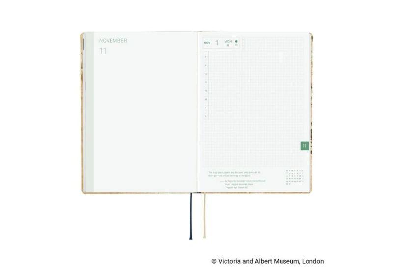 Hobonichi Techo HON 2027 V&A Series_ Vine NOTEKA (3).jpg