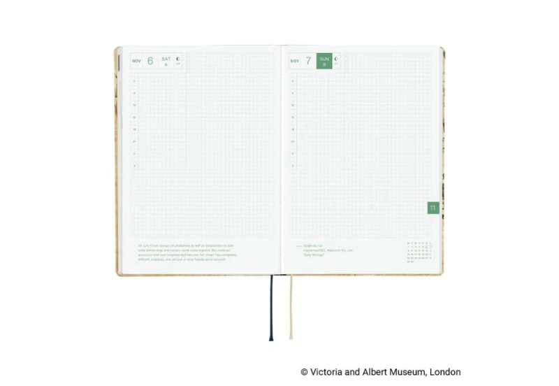 Hobonichi Techo HON 2027 V&A Series_ Vine NOTEKA (4).jpg