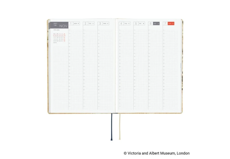 Hobonichi Techo HON 2027 V&A Series_ Vine NOTEKA (5).jpg