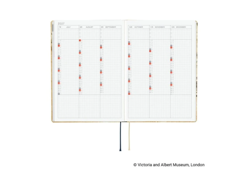 Hobonichi Techo HON 2027 V&A Series_ Vine NOTEKA (6).jpg