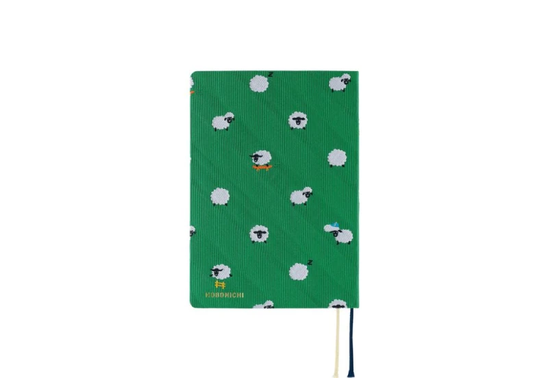 Hobonichi Techo HON A6 2026 Bow & Tie Sheep Sheep Sheep noteka (1).jpg