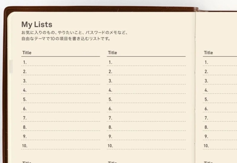 Hobonichi 5-Year Techo 2027-2031 - dziennik 5-letni JPN noteka (10).jpg