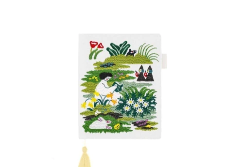 Hobonichi 5-Year Techo A6 2027-2031 Gift Edition Iyo Okumi: Haconiwa - dziennik 5-letni w zestawie JPN