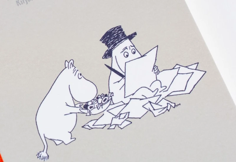 Hobonichi Techo Hobonichi Graph Notebook A6 - Moomin noteka (2).jpg