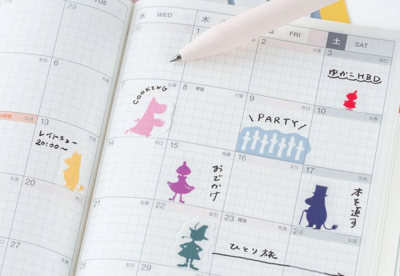 Hobonichi Techo Index Sticky Notes (Friends of Moominvalley) - naklejki indeksujące Moomin noteka (3).jpg