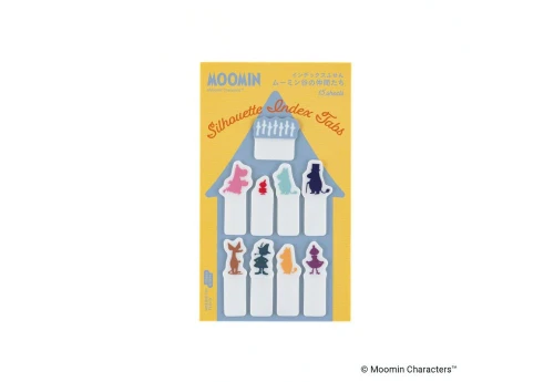 Hobonichi Techo Index Sticky Notes (Friends of Moominvalley) - naklejki indeksujące Moomin