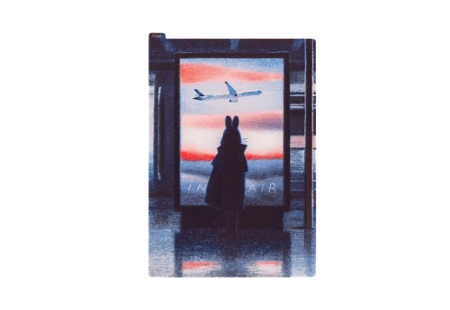 Hobonichi Techo Pencil Board A5 (Akiko Miyakoshi: In the Air) - podkładka do pisania