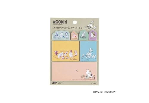 Hobonichi Techo Sticky Notes: Moomin - samoprzylepne karteczki