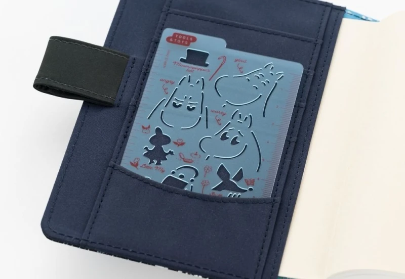 Hobonichi Techo Szablon Stencil Moomin - muminki NOTEKA (2).jpg