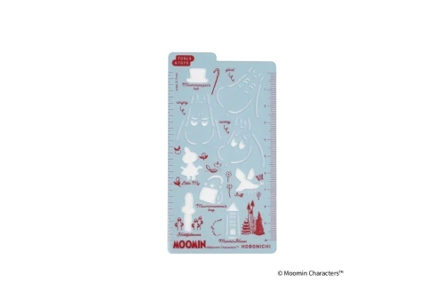 Hobonichi Techo Szablon Stencil Moomin - muminki
